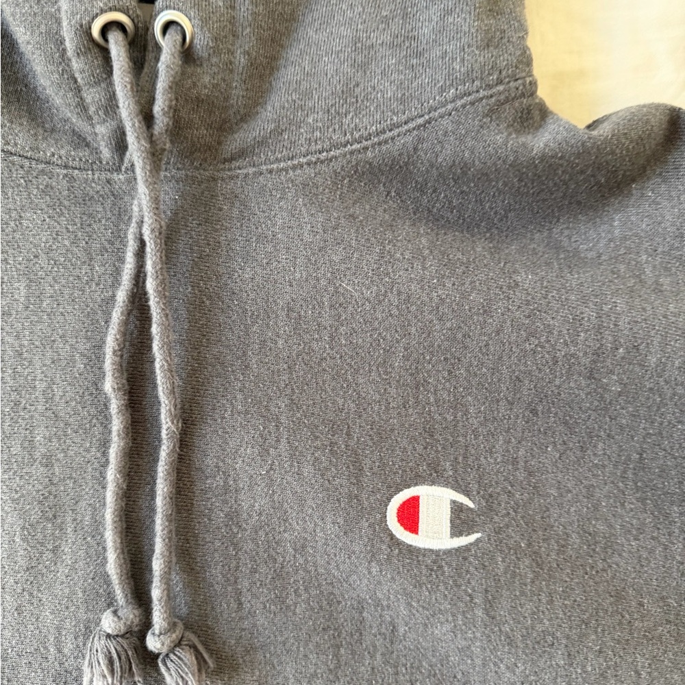 Champion Dark Gray Men's Hoodie - Picture 4 of 4